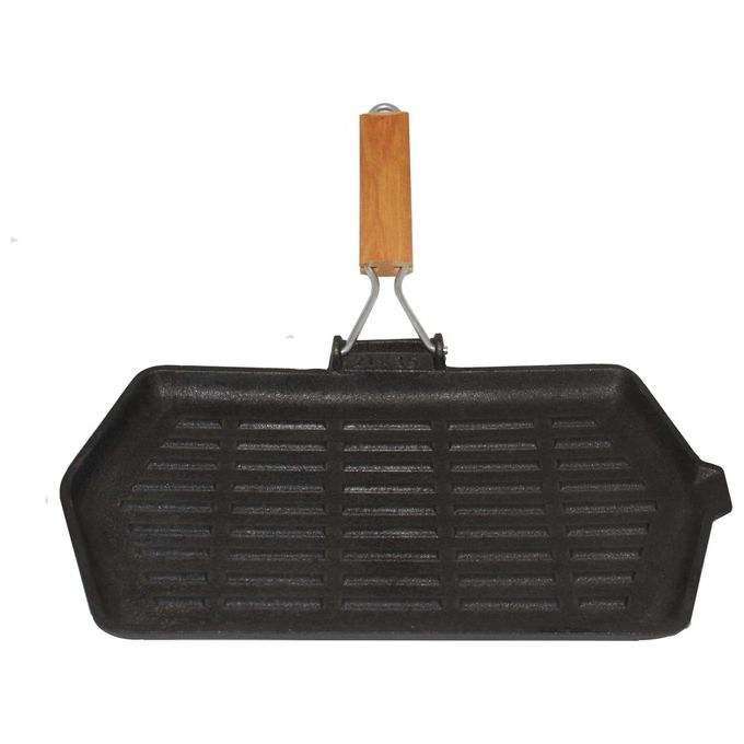 Carrefour Bistecchiera in ghisa 21x35 cm