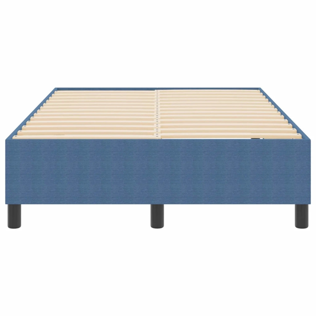 Struttura letto piattaforma Blu 120 x 200 cm Tessuto in Cords 3337405