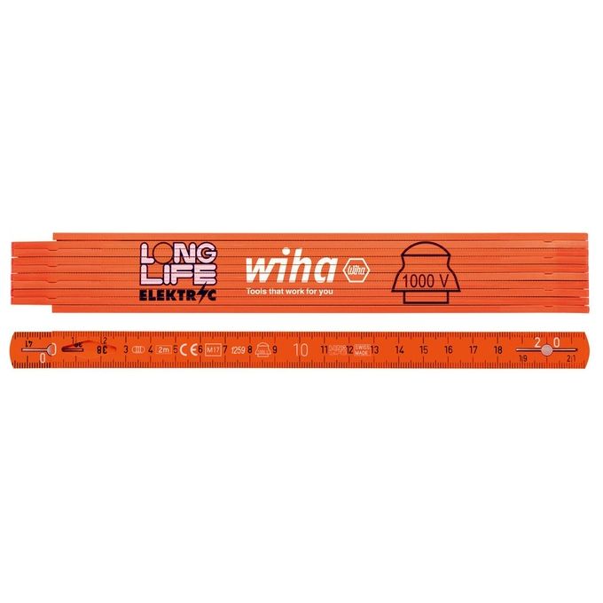 Wiha 42068 riga pieghevole 2 m