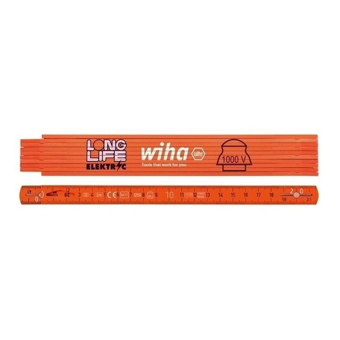 Wiha 42068 riga pieghevole 2 m
