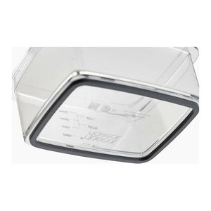 Joseph Joseph 20225 grattugia e spiralizzatore manuali Grattugia/Dispenser Acciaio inox, Trasparente, Bianco