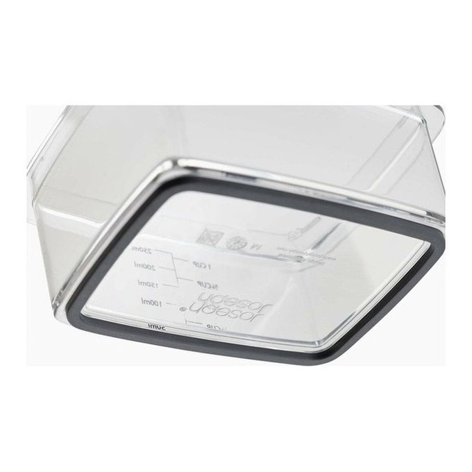 Joseph Joseph 20225 grattugia e spiralizzatore manuali Grattugia/Dispenser Acciaio inox, Trasparente, Bianco