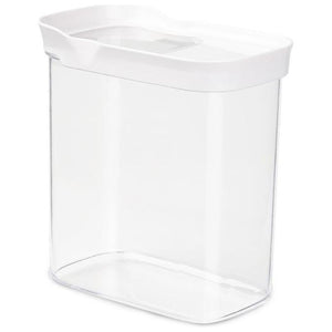 EMSA Optima Rettangolare Contenitore 1,6 L Trasparente, Bianco 1 pz