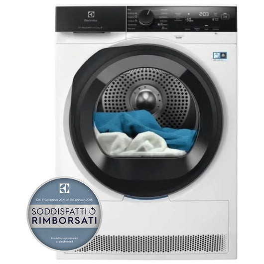 Electrolux EW7H48GY asciugatrice Libera installazione Caricamento frontale 8 kg A+++ Nero, Bianco