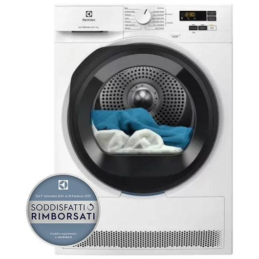 Electrolux EW6H19G asciugatrice Libera installazione Caricamento frontale 9 kg A+++ Bianco
