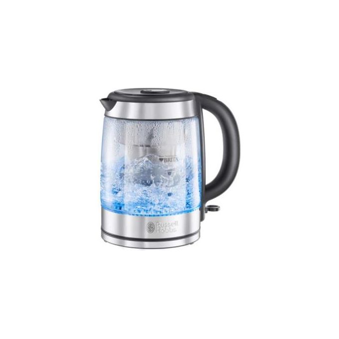Russell Hobbs Clarity bollitore elettrico 1,5 L 2200 W Acciaio inox, Trasparente