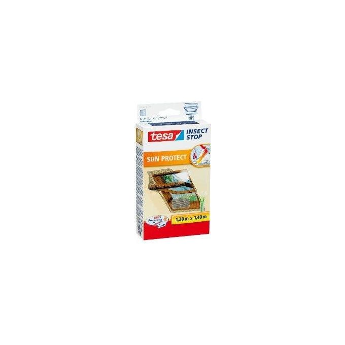 TESA Insect Stop Sun Protect zanzariera Finestra Argento