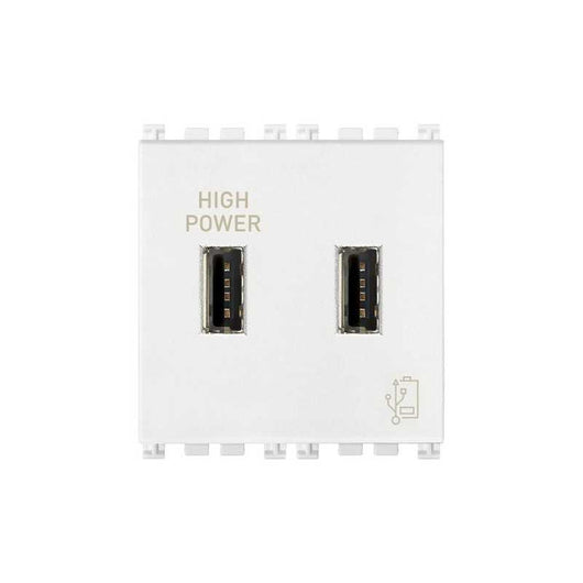 19295.B Unità Alimentazione Usb 5V2,1A 2M Bianco Arkè