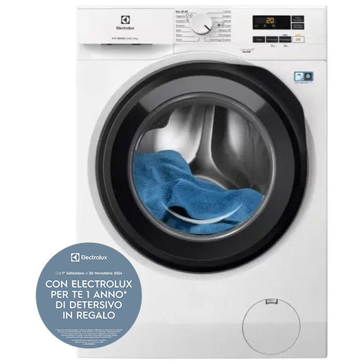 Electrolux EW6FBG19G lavatrice Caricamento frontale 9 kg 1400 Giri/min Bianco