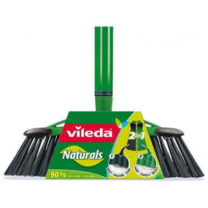 Vileda Scopa 2in1 Naturals con Manico 1pz
