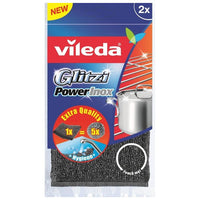 Vileda Spugna Glitzi Power Inox