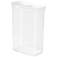 EMSA Optima Rettangolare Contenitore 2,2 L Trasparente, Bianco 1 pz