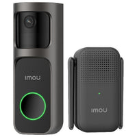 Imou Video Doorbell 2S Kit - mmagine QHD 2K   Batteria da 5000mAh166° D Visione grandangolare   30° Orizzontale ruotabile   IR Visione notturna   Include Chime