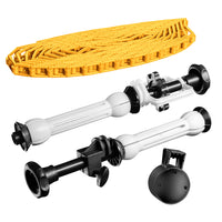 Walimex sfondo expan + catena e peso, arancione