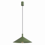 Lampada a sospensione NOX 40 verde oliva