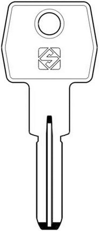chiavi punzonate silca art. agb5 gr.6/1 olc cod:ferx.192
