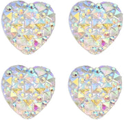 Accessori decorativi 100 pezzi - Materiale per verniciatura - Leggero - Accessori decorativi - Pailletti - Dimensioni 12 mm - Sticker decorativi