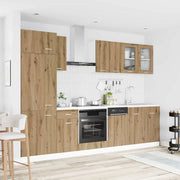 Unità Cucina Lyon 8 pcs Rovere Artigianale Legno ingegnerizzato 3445841