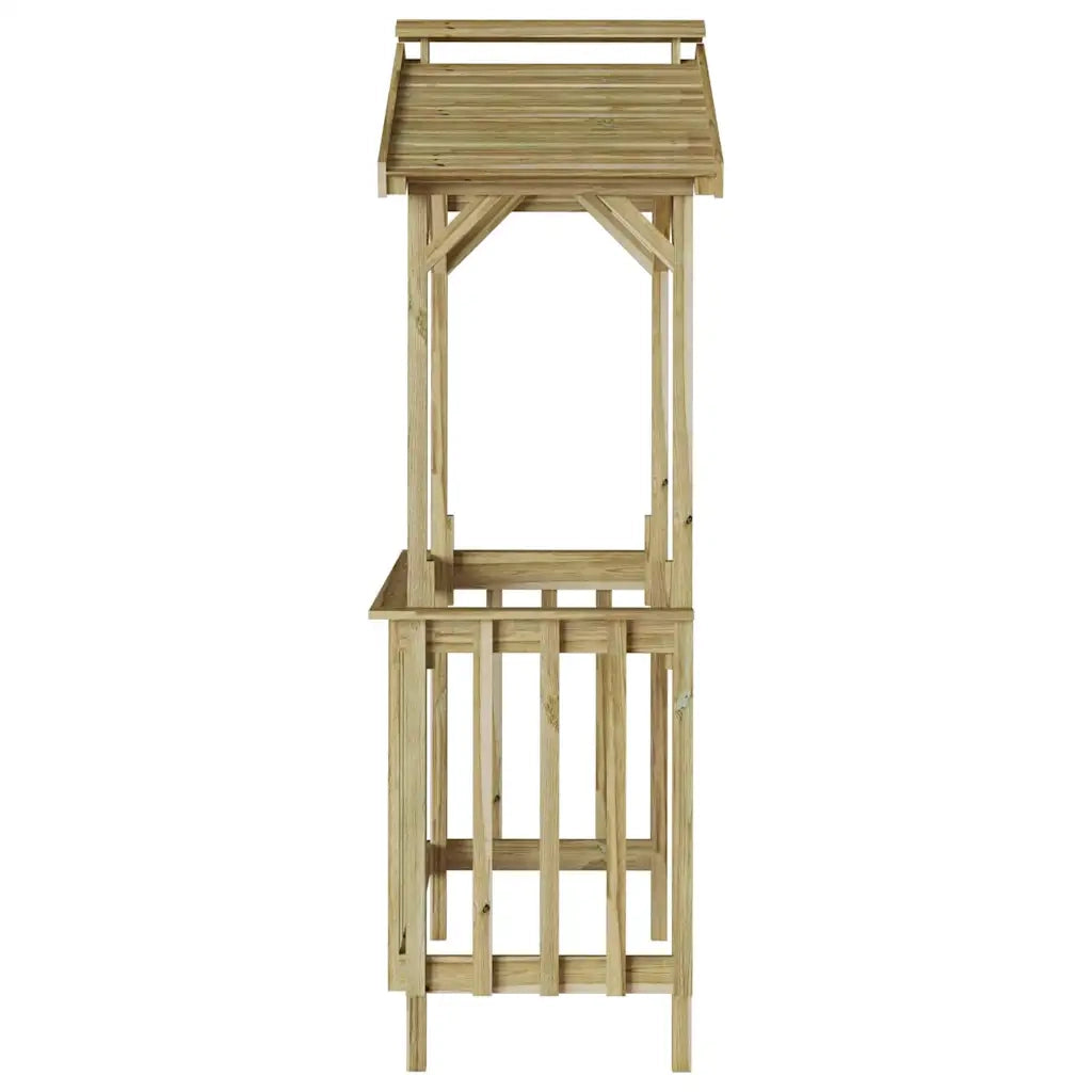 Casetta per barbecue 133,5 x 63 x 200 cm 42013037