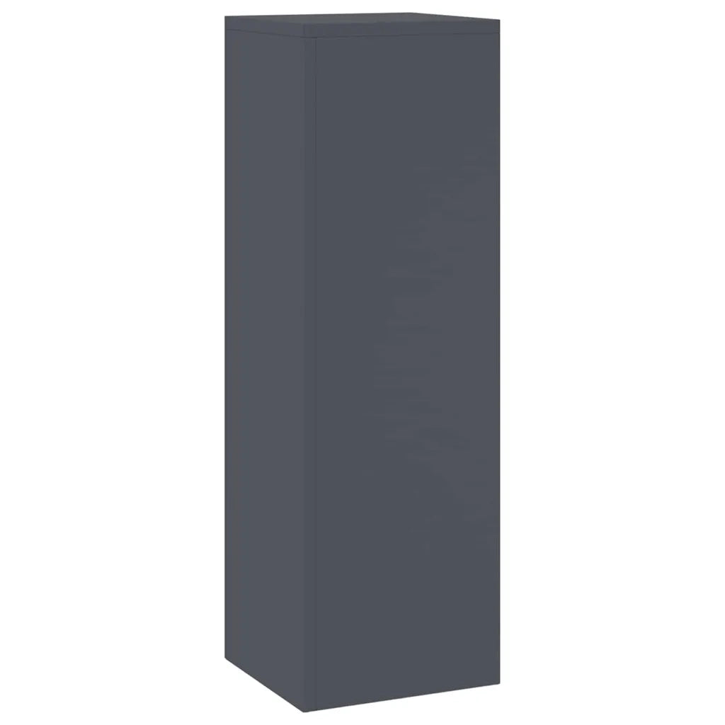 Supporto per piante 2 pcs Antracite 24 x 24 x 75 cm Acciaio 865822