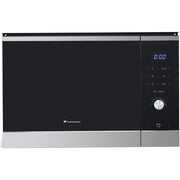 Microonde con grill da incasso CONTINENTAL EDISON CEMO25GINE Nero Acciaio inox L59,5 x H38,8 x P40,1 cm 25L