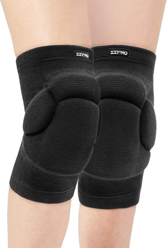Protezione ginocchia per adulti e bambini - Fascia elastica per ginocchia - Protezione ginocchia per sport - Ginocchia morbide e protette per yoga, pilates, pallamano, pallacanestro, danza e volley
