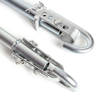 Barra da traino in 3 parti max 2000 kg con smorzamento per soccorso veicoli in panne