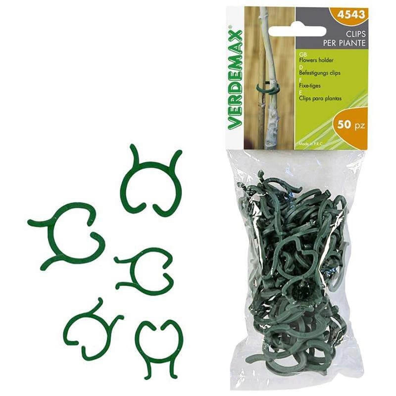 Clips per piante 3 misure miste 50 pz