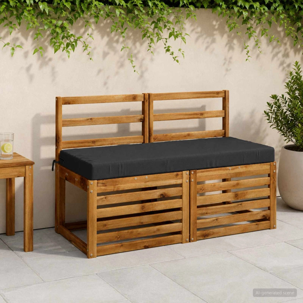 Cuscini per Panchina a 2 Pezzi SOEST 2 pz 100% Poliestere 950207