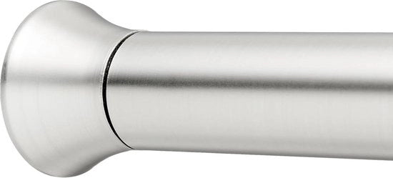 Stang per tenda doccia retrattile da 137 a 229 cm in acciaio nichelato