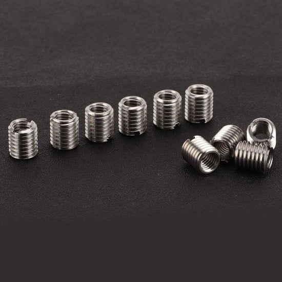 Draadinzetstukki per Reparazione - Binnendraad M10x1.5mm - Buitendraad M14x2mm - Larghezza ca. 16 mm - Schroefinzetstukki per Raccordo