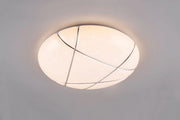 TIBOR PLAFONIERA LED 36W 4400lm, 2700-6300K EFFETTO CIELO STELLATO CON TELECOMANDO MULTIFUNZIONE D. 50CM