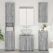 Armadio da bagno a muro TULUM Grigio Sonoma 37 x 24,5 x 86 cm 880337