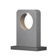 Lampada da giardino BETONE grigia cemento LED IP65