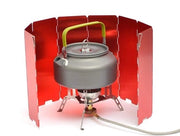 Ombrellone da Campeggio Uittrekbaar - Ombrellone da Campeggio Opvouwabile - Protezione dal Vento - Materiale in Alluminio - Leggero e Duraturo - Accessori da Campeggio