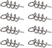 Flessibile Crankhaak 200 pezzi - Capelli Molli Hook - Antipendio - Alta Resistenza al Trascinamento - Pesca all'Aperto - Design Facile - Accessori da Pesca