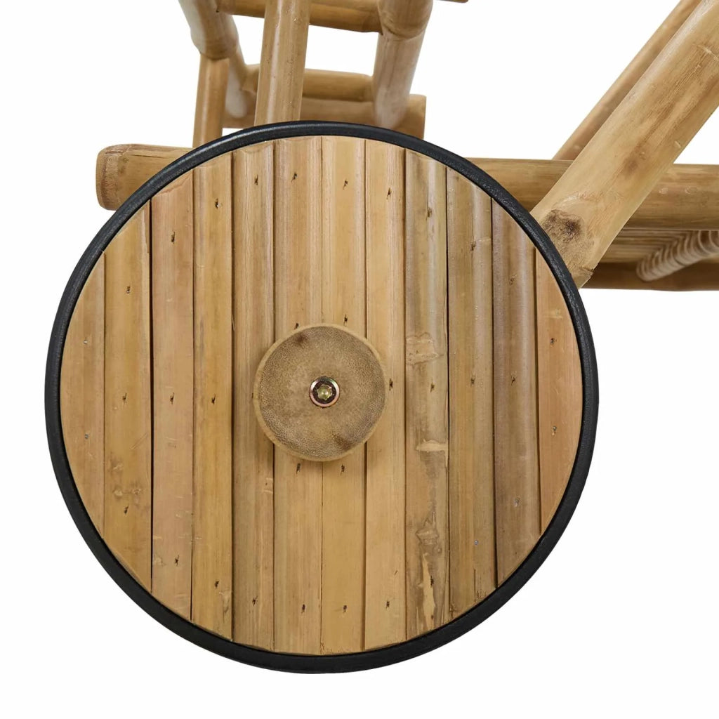 Carrello da servizio con ruote Naturale 79 x 67,5 x 84 cm Bambù 42028068