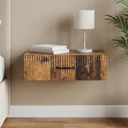 Tavolino da Parete Laterale Legno antico 59 x 34,5 x 17 cm 899003