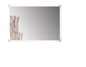 Specchio con Lampada a LED in 85x2,5x65cm TFT Luna Specchio