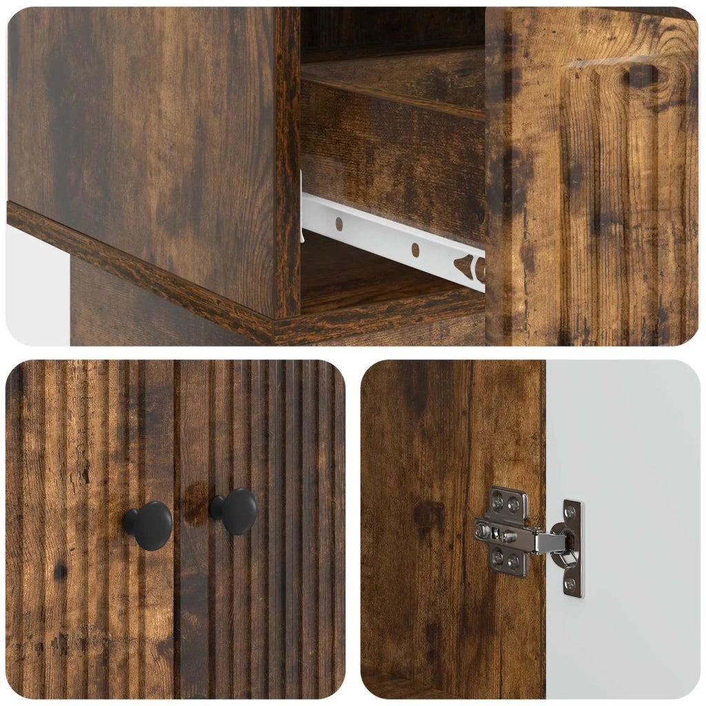 Credenza Quercia Affumicata 66 x 34,5 x 95 cm