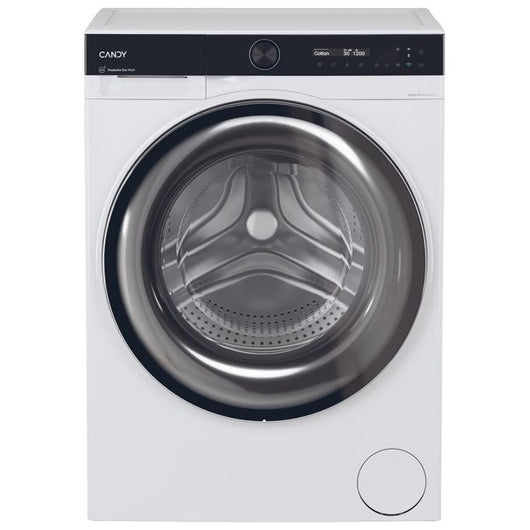 Candy BWS 6106B8-S lavasciuga Libera installazione Caricamento frontale Nero, Bianco D