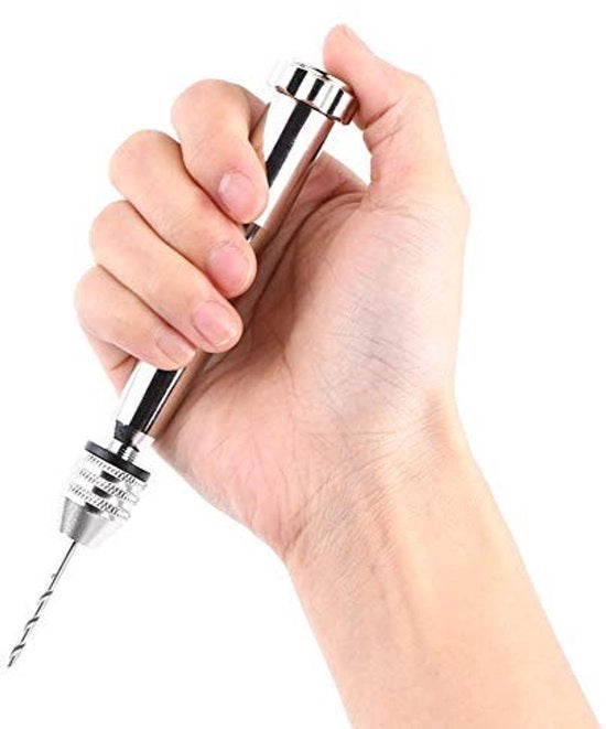 Set a Boor mini a spirale da 25 pezzi - Bore da 0,5 a 3,0 mm - Bore ad alta precisione - Adatto per legno/plastica - Lega di alta qualità - Funzionante con trapano
