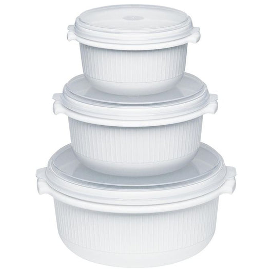 EMSA 459061200 recipiente per cibo Bianco 3 pz