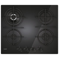 Candy Moderna CVG6BR4WTB Nero Da incasso 60 cm Gas 4 Fornello(i)