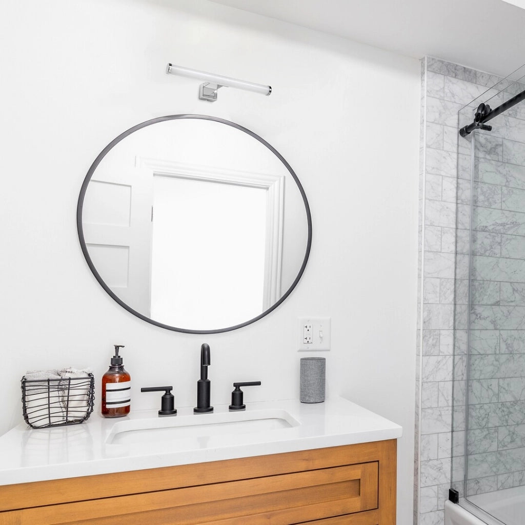 Applique bagno specchio 30cm cromo LED 5W IP44 Rabalux
