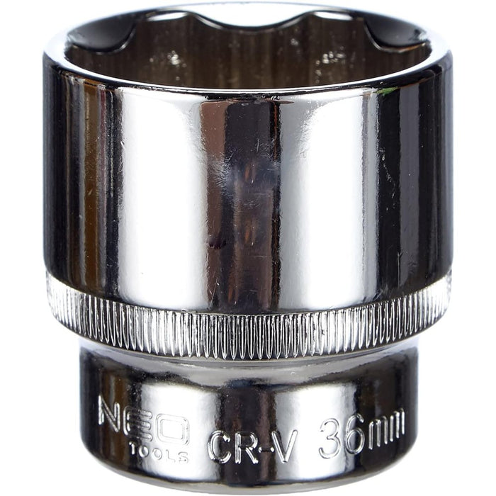 Topex 08-036 chiave a bussola a a 6 punti, superlock, 1/2, 36 ds