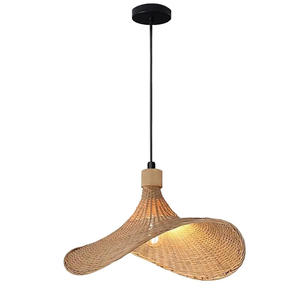 Lampada A Sospensione In Bambù APP1642-1CP 30cm