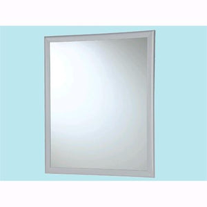 Specchio Da Bagno Rettangolare Con Cornice In Abs Bianco 50x60cm 1pz  -332011