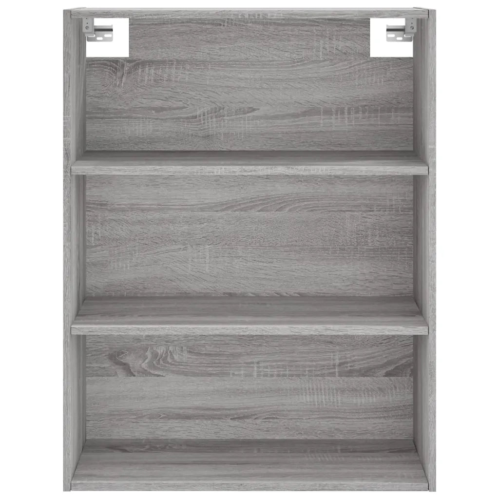 Credenza Grigio Sonoma 69,5x34x180 cm in Legno Multistrato 3189427