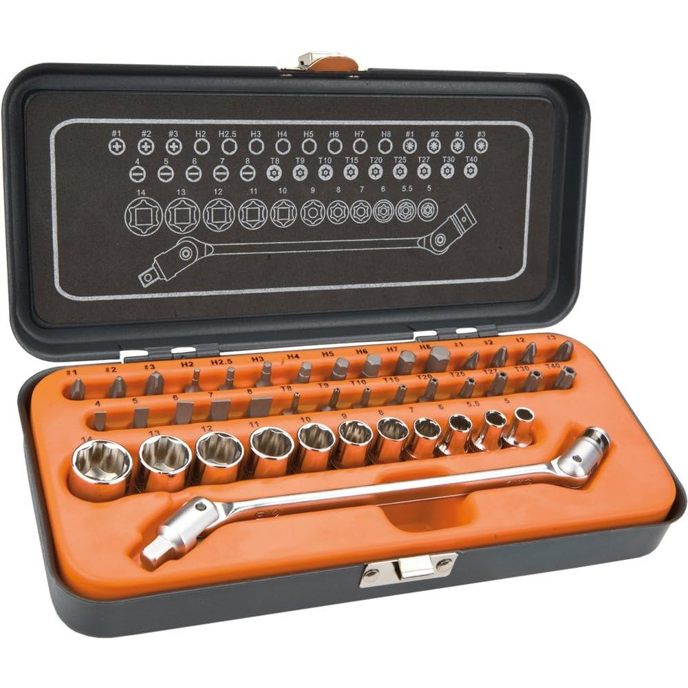 Topex 08-603 chiavi buss.a 6 pun unti superlock con cricchetto 1